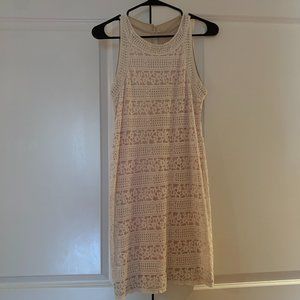 White, lace Kimchi Blue dress, Medium